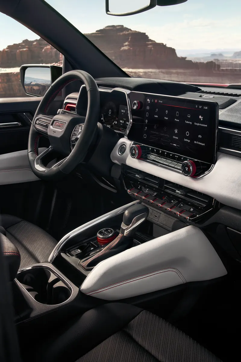 2026 GMC Canyon infotainment system at Ervin Motor Co in VINTON IA